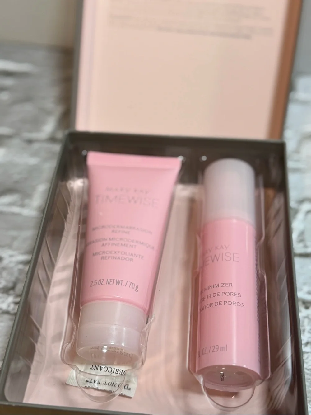 Mary Kay TimeWise Pink Pore Minimizer & Refining Microexfoliant Set